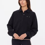Collared Elle Polo - Black