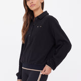 Collared Elle Polo - Black