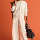 Soho Tokio Wide Leg Pant - Creme
