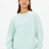 Stardust Embossed Saturn Crew - Mint
