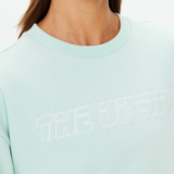 Stardust Embossed Saturn Crew - Mint