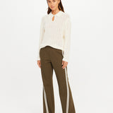 Petra Flare Pant - Olive
