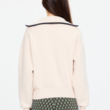 Kairo Half Zip Knit - Cream