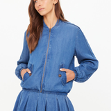 Lykke Lexi Bomber Jacket - Denim