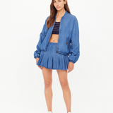 Lykke Lexi Bomber Jacket - Denim