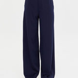 Mira Wide Leg Pant - Navy