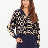 Cosmo Kairo Half Zip Knit - Geo