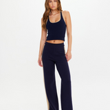 Cosmo Freya Knit Pant - Navy