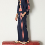 Ananda Pari Wide Leg Cody Pant - Navy