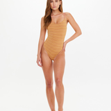 Naxos Flow Scoop Onepiece - Stripe