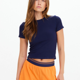 Shelter Fitted Tee - Navy