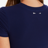Shelter Fitted Tee - Navy