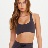 Moondance Racerback Bra - Charcoal