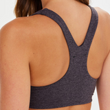 Moondance Racerback Bra - Charcoal