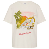 Feeling Lucky Jodhi Tee - Creme