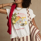 Feeling Lucky Jodhi Tee - Creme