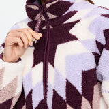 Harlow Fleece  Pullover - Maple Chaud