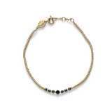 Bead & Gem Bracelet - Black
