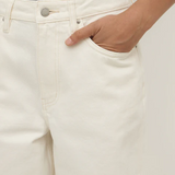 Womens Boyfriend Jean - Vintage White