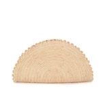 Sun Clutch Raffia - Beige