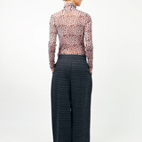 Zola Pants - Dark Blue Check