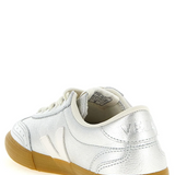 Volly O.T Leather - Silver/White