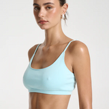 Sports Crop - Aqua
