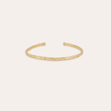 Bambini Strass Bangle Bracelet - Gold