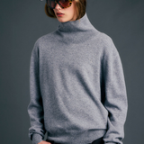 Margot Sweater  - Grey Marle