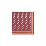 Monogram Large Check Classic Scarf - Plum Multi