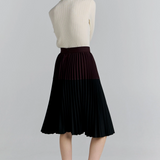 Tranquility Skirt - Black/Plum