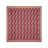 Monogram Large Check Classic Scarf - Plum Multi