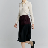 Tranquility Skirt - Black/Plum