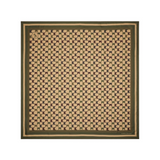 Monogram Large Check Classic Scarf - Tan Multi