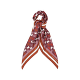Monogram Large Check Classic Scarf - Plum Multi