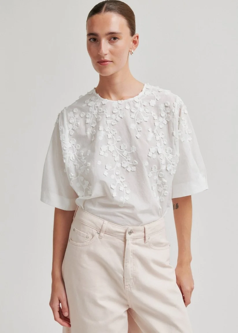 Farrow Blouse - White