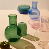 Belly Carafe + Cup Set - Teal
