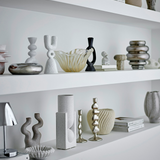 Metina Candle Holder - Silver