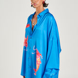 LS Oversized Shirt - Koi