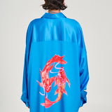 LS Oversized Shirt - Koi