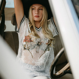 Lace Raglan - Bud & Bone