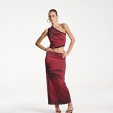 Summi Midi Skirt - La Palma