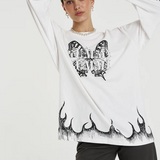 Eden LS Tee - Lilly White