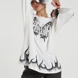 Eden LS Tee - Lilly White