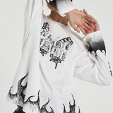 Eden LS Tee - Lilly White