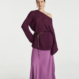 Heidi Maxi Skirt - Mulberry