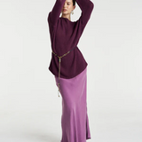 Heidi Maxi Skirt - Mulberry