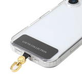 Universal Phone Strap Connector - Black/Gold
