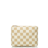 Small Pouch - Checkmate Creme/Dune