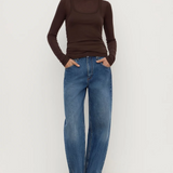 Nora Merino Wool Layered Turtleneck - Ganache